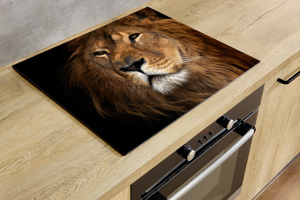 Inductiebeschermer - Lion Close Up