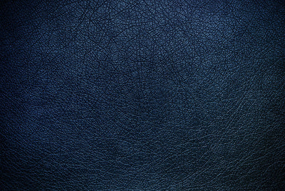 Inductiebeschermer - Blauw Leer 70x52 cm