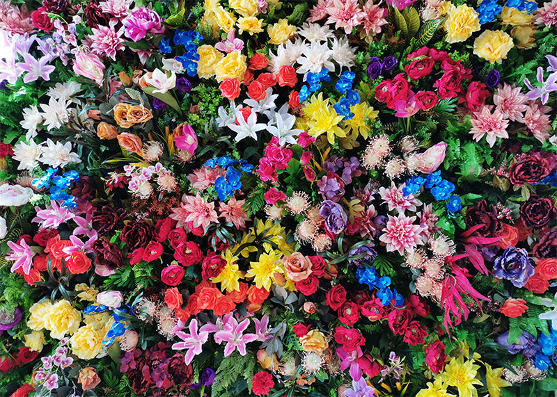 Inductiebeschermer - Colorfull Flowers