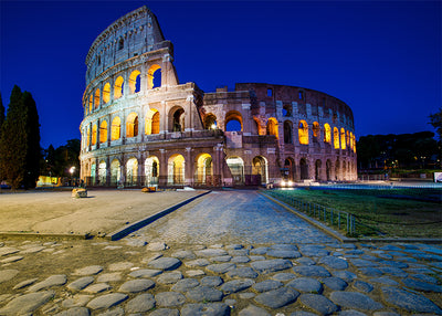 Inductiebeschermer - Colosseum bij Nacht