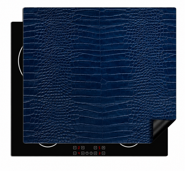 Inductiebeschermer - Blue Snake Leather