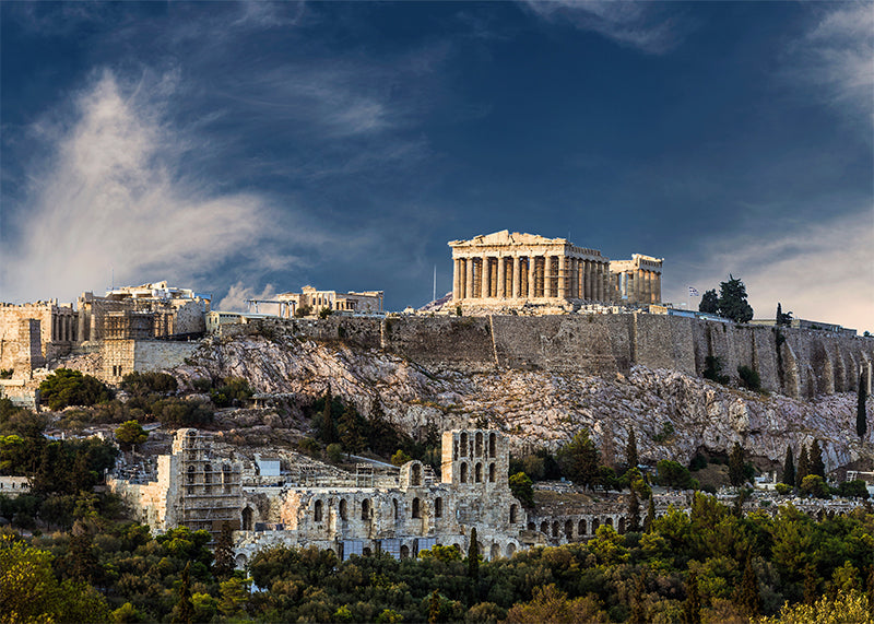 Inductiebeschermer - Uitzicht Akropolis
