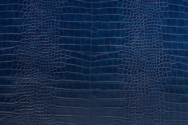 Inductiebeschermer - Blue Snake Leather
