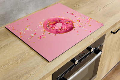 Inductiebeschermer - Roze Donut