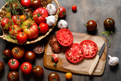 Inductiebeschermer - Tomaten