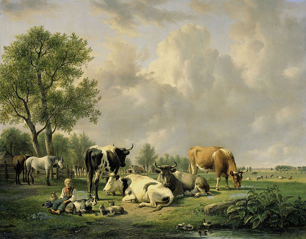 Inductiebeschermer - Weide Met Vee